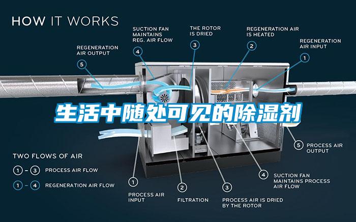 生活中隨處可見的除濕劑