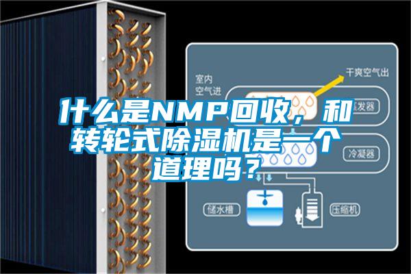 什么是NMP回收，和轉輪式除濕機是一個道理嗎？