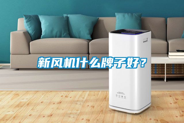 新風機什么牌子好？