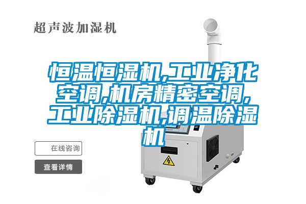 恒溫恒濕機,工業凈化空調,機房精密空調,工業除濕機,調溫除濕機