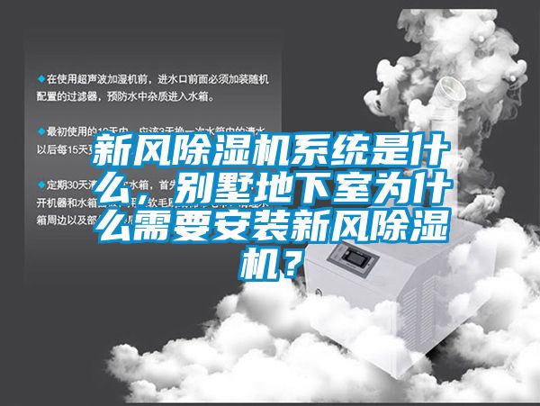 新風除濕機系統是什么，別墅地下室為什么需要安裝新風除濕機？