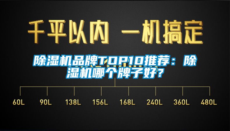 除濕機品牌TOP10推薦：除濕機哪個牌子好？