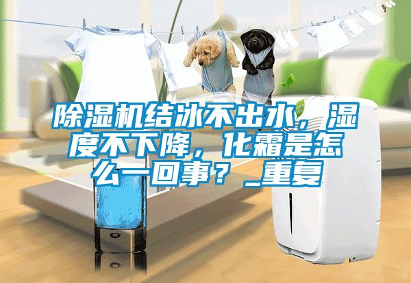 除濕機結冰不出水，濕度不下降，化霜是怎么一回事？_重復