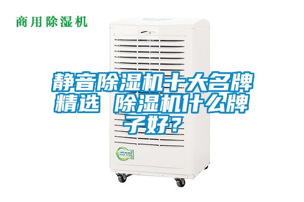 靜音除濕機十大名牌精選 除濕機什么牌子好？