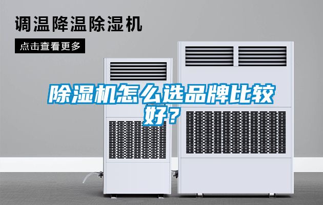 除濕機(jī)怎么選品牌比較好？